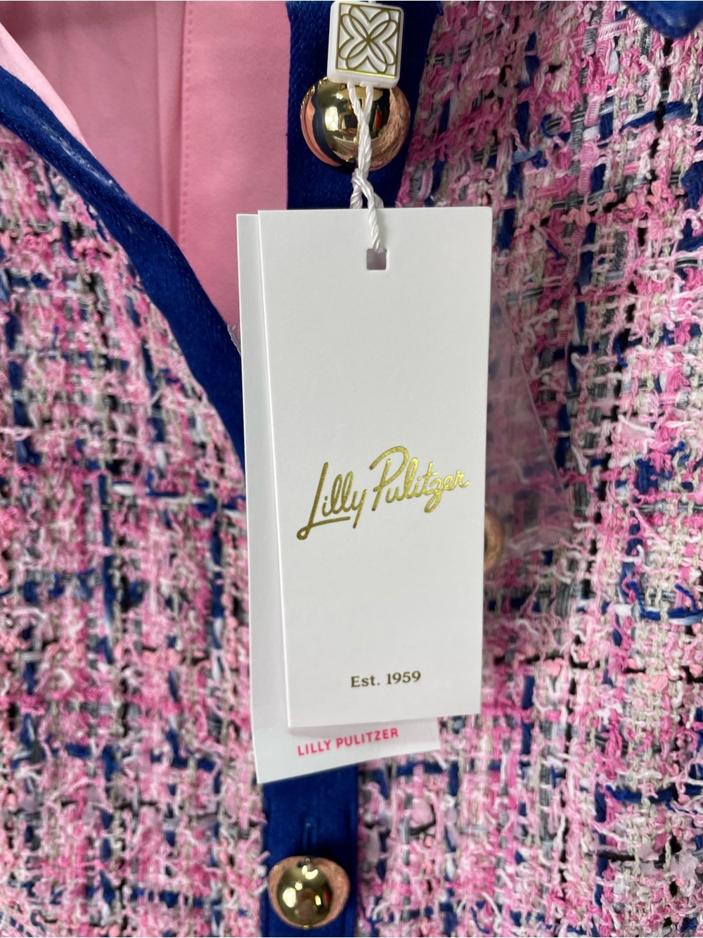 Lilly Pulitzer Aaryn Boucle Shift Dress Women's Size 8 New Short Sleeve Lined - Picture 8 of 16
